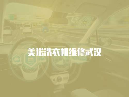 美諾洗衣機(jī)維修武漢