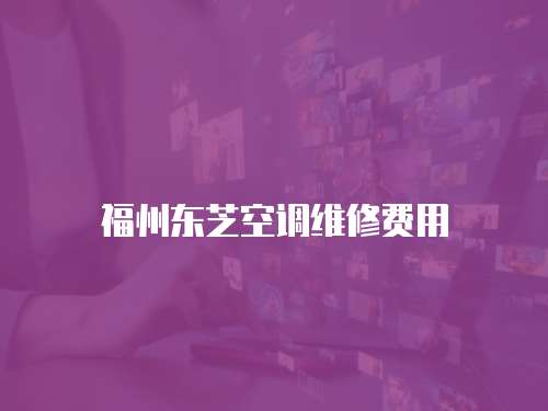 福州東芝空調維修費用