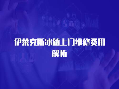 伊萊克斯冰箱上門維修費用解析