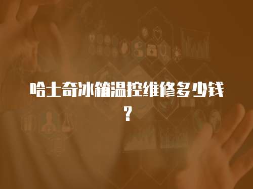 哈士奇冰箱溫控維修多少錢？