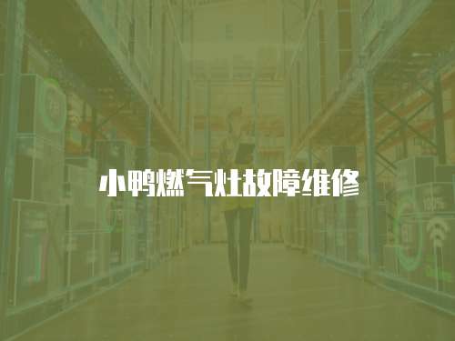 小鴨燃氣灶故障維修