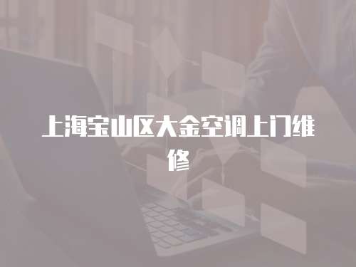上海寶山區大金空調上門維修