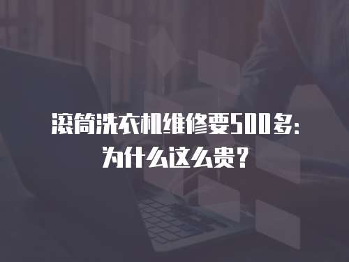 滾筒洗衣機維修要500多：為什么這么貴？