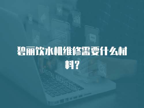 碧麗飲水機維修需要什么材料？