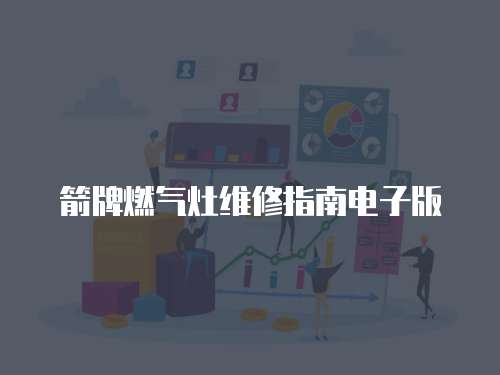 箭牌燃?xì)庠罹S修指南電子版