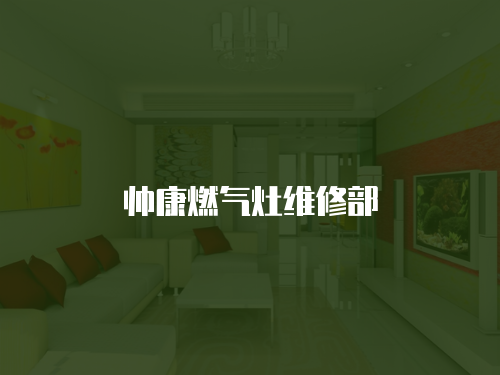 帥康燃氣灶維修部