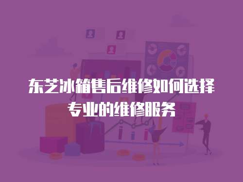 東芝冰箱售后維修如何選擇專業的維修服務