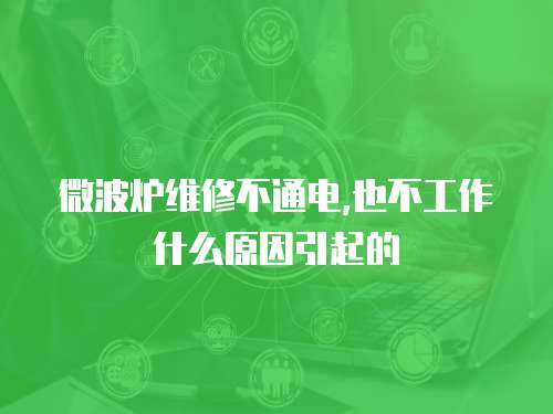 微波爐維修不通電,也不工作什么原因引起的