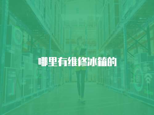 哪里有維修冰箱的