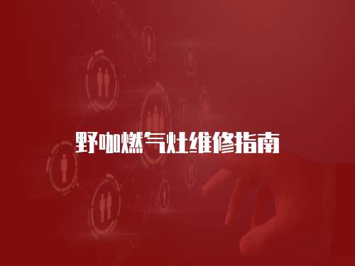 野咖燃?xì)庠罹S修指南