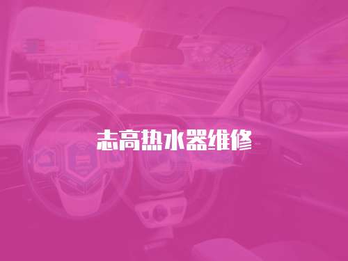志高熱水器維修