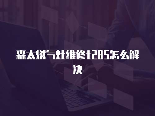 森太燃氣灶維修t285怎么解決
