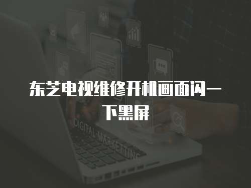 東芝電視維修開機(jī)畫面閃一下黑屏