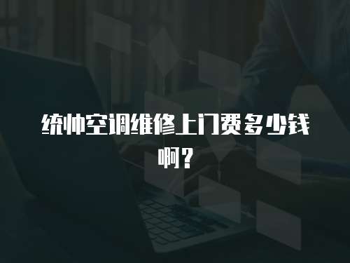 統(tǒng)帥空調(diào)維修上門費(fèi)多少錢??？