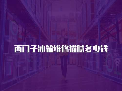 西門子冰箱維修貓膩多少錢