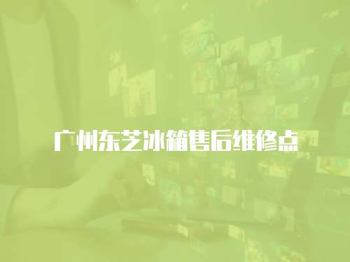 廣州東芝冰箱售后維修點