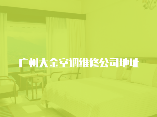 廣州大金空調(diào)維修公司地址