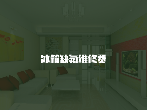 冰箱缺氟維修費(fèi)