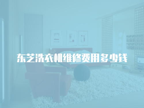 東芝洗衣機(jī)維修費(fèi)用多少錢