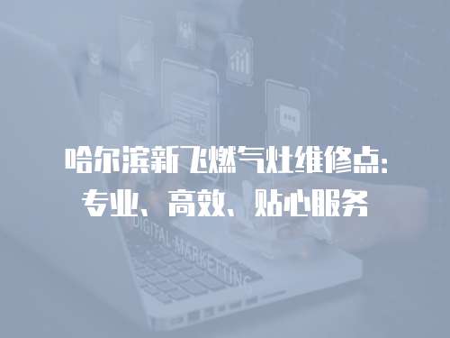 哈爾濱新飛燃氣灶維修點：專業、高效、貼心服務