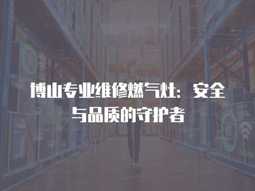 博山專業(yè)維修燃氣灶：安全與品質(zhì)的守護者
