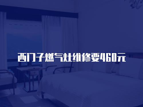 西門子燃氣灶維修要460元