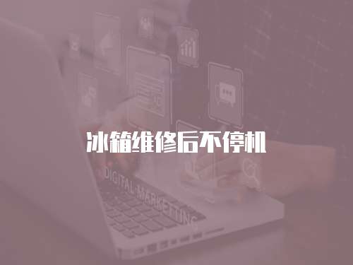 冰箱維修后不停機