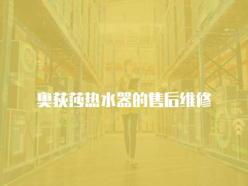 奧荻莎熱水器的售后維修