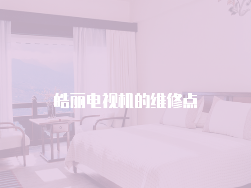 皓麗電視機的維修點