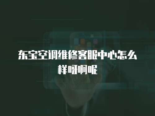 東寶空調維修客服中心怎么樣呀啊呢