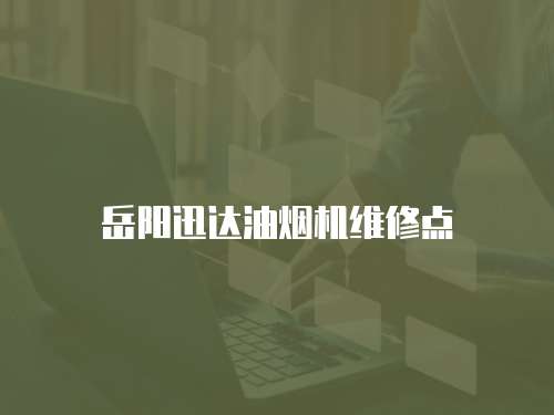 岳陽迅達油煙機維修點