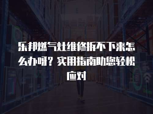 樂邦燃?xì)庠罹S修拆不下來怎么辦呀？實(shí)用指南助您輕松應(yīng)對(duì)