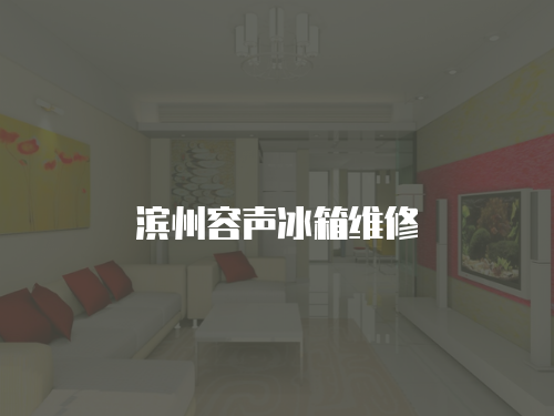 濱州容聲冰箱維修