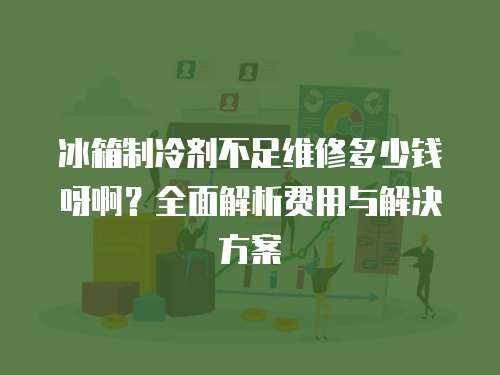 冰箱制冷劑不足維修多少錢呀啊？全面解析費用與解決方案