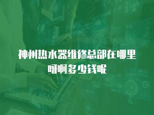 神州熱水器維修總部在哪里呀啊多少錢呢