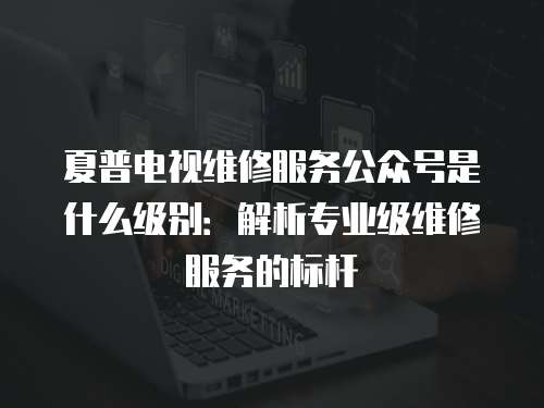 夏普電視維修服務公眾號是什么級別：解析專業級維修服務的標桿