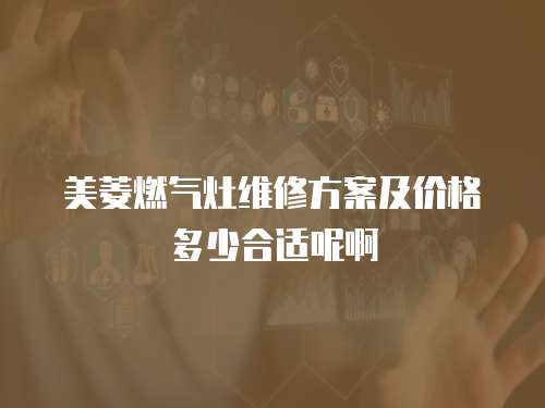 美菱燃?xì)庠罹S修方案及價(jià)格多少合適呢啊