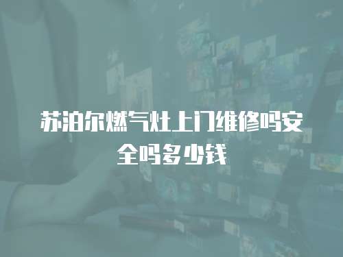蘇泊爾燃氣灶上門維修嗎安全嗎多少錢