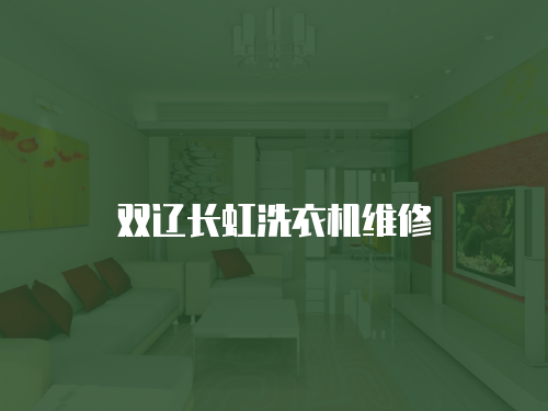 雙遼長虹洗衣機維修