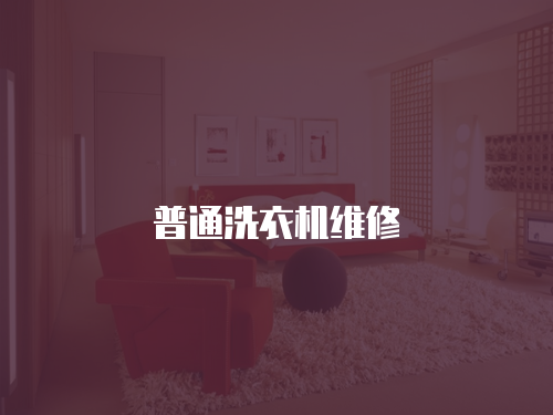 普通洗衣機維修