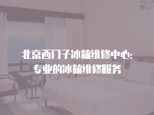 北京西門(mén)子冰箱維修中心：專(zhuān)業(yè)的冰箱維修服務(wù)